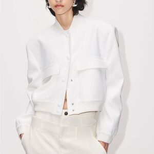 ZARA maxi pocket bomber jacket New with Tags